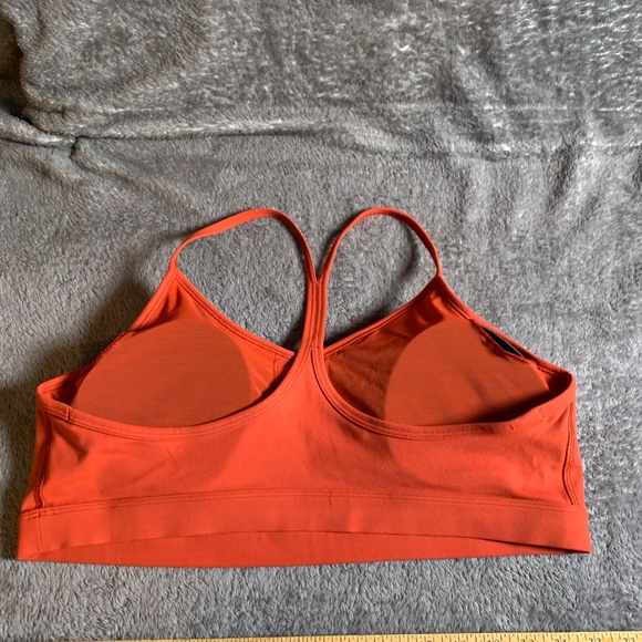 2pc banana republic zip up hoodie and sports bra tank brick red orangey color XL - Picture 2 of 16